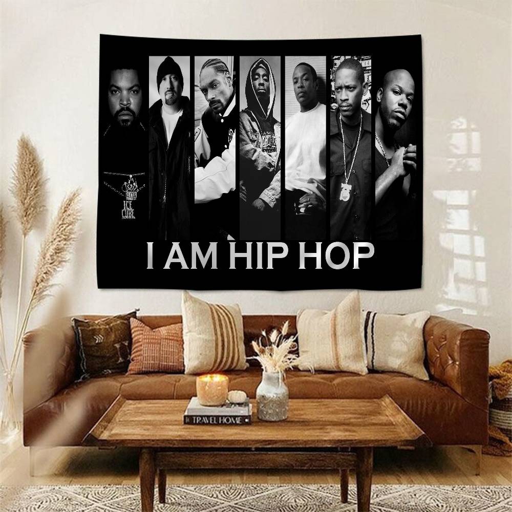 2PAC Тупак 3D Печать Мультяшный Гобелен Настенное Украшение Домашний Декор