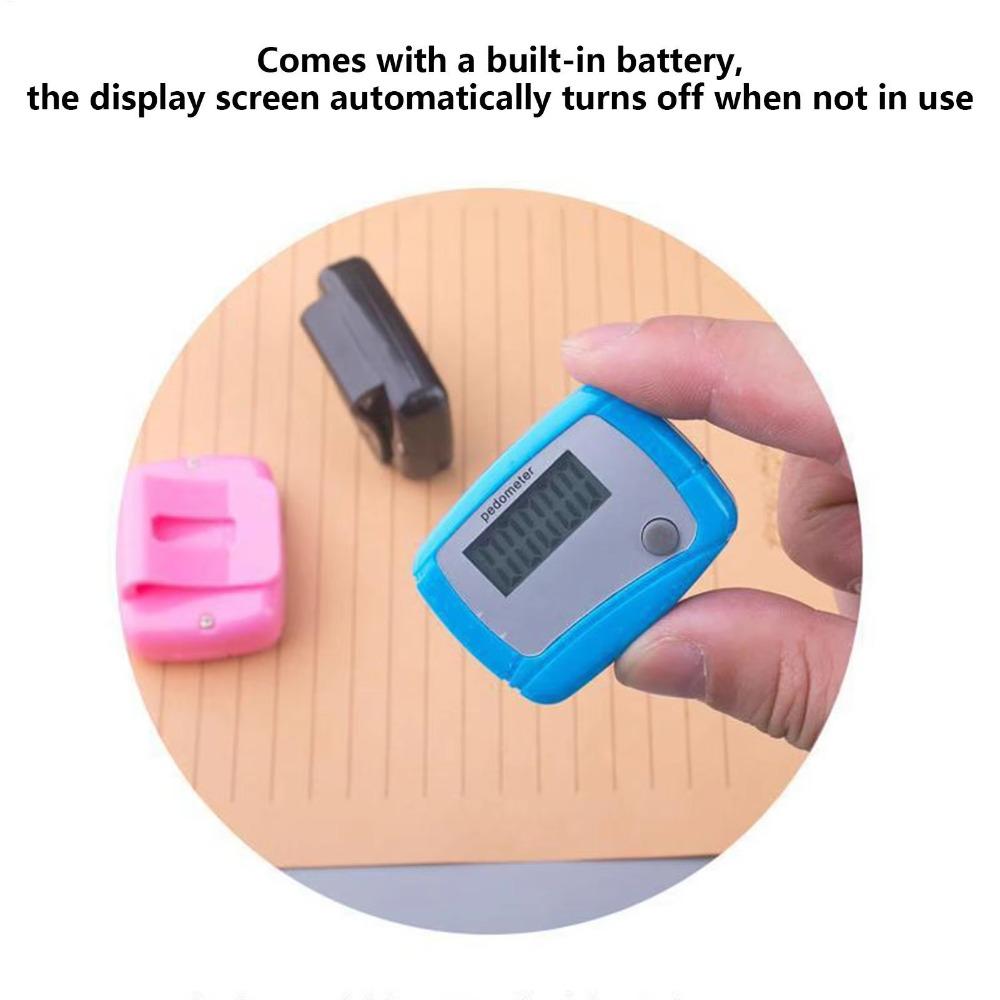 С клипсой ходьба бег шагомер мини точный шагомер уличная пробежка тренировка ходьба