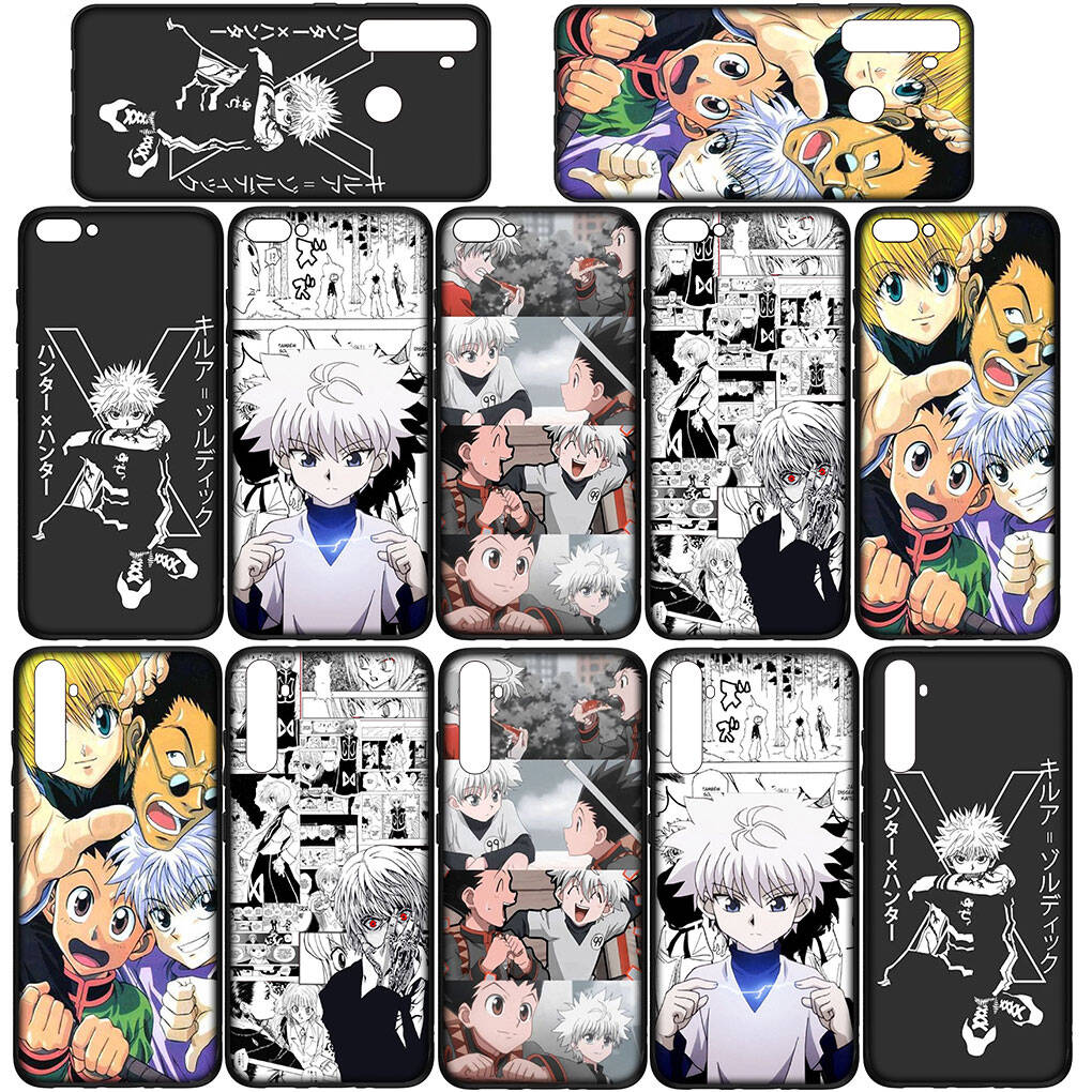 Чехол для Samsung Galaxy S25 S23 S22 S24 Ultra FE A05 A06 A15 A16 A36 A37 A35 A54 A55 A56 A57 A25 A26 A53 A17 Комиксы Killua Hunter X Hunter Gon Freecss