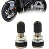2 Pcs Tyre Valve Bike Car Dustcap General Motorbike