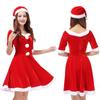Новая длинная женская рождественская одежда, халаты, рождественская одежда, ролевые игры, набор рождественской одежды $