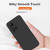 Case for Xiaomi Redmi Note11 5G Smartphone, Full Coverage Frosted TPU Shockproof Soft Phone Protective Cover - Black