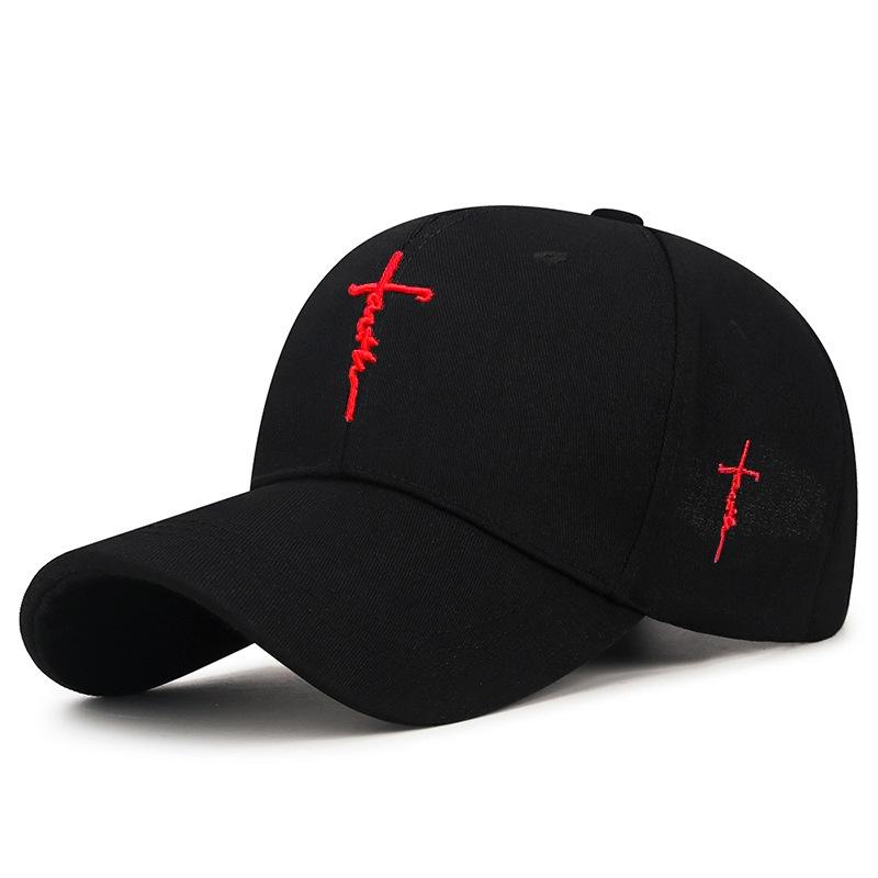 Unisex Embroidered Cotton Snapback Hat Adjustable Breathable Sun Protection Hip Hop Trucker Cap for Men Women Spring Summer