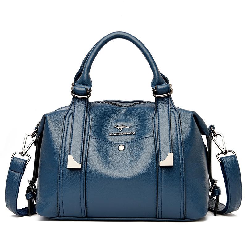 Luxurious Soft Leather Women's Handbag Large Capacity Casual Women's Shoulder Bag