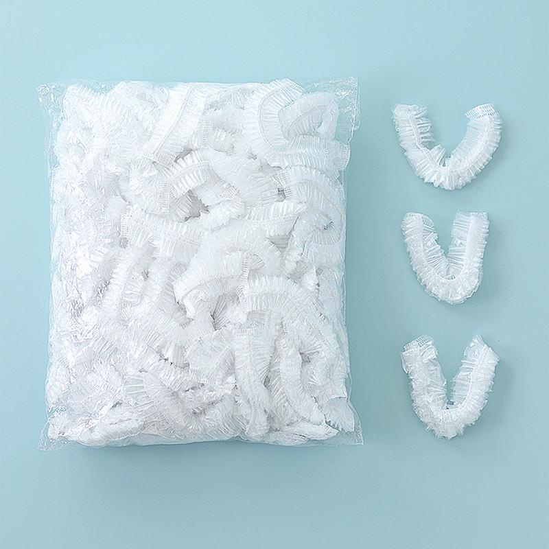 100 шт. одноразовая крышка для пищевых продуктов, сумка для хранения фруктов и овощей, эластичный пластиковый пакет, миски, чашки, кухонная сумка для хранения свежести