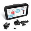Smart Motorcycle Dash Cam with Front and Rear 307 Sensors and a Super Bright LCD Features Include a LCD IPX7 Waterproof and Dustproof Front