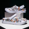 Камуфляжные пляжные туфли дырявые туфли сандалии-шлепанцы легкие мягкие сандалии большого размера