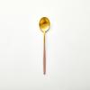 Roy Dinner Spoon_Gold Pink