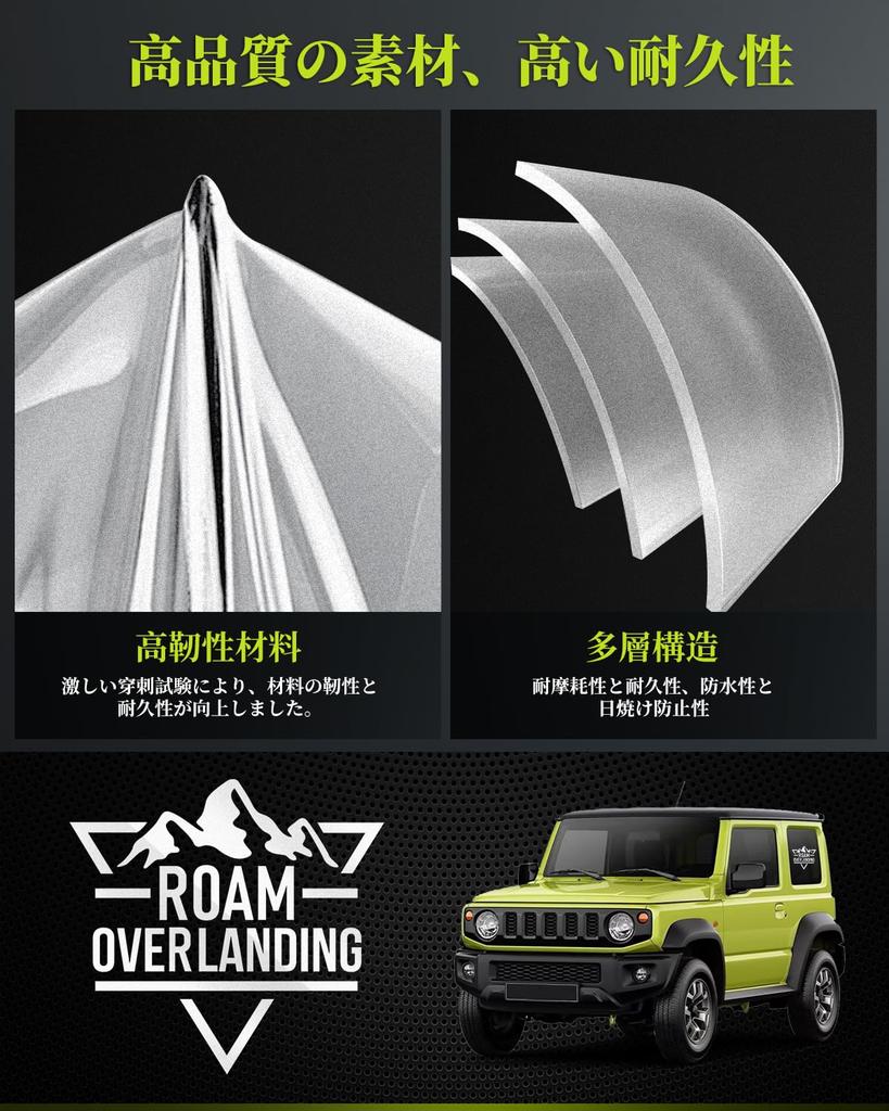 Наклейка на автомобиль, Наклейка Jimny, Устойчивая к высоким температурам, Крутая, Водонепроницаемая наклейка, Водонепроницаемая, Наклейка на автомобиль (Тип B)
