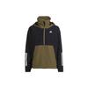 BSC 3S R.R Jacket With Contrast Panel Hood Men Jackets Olive-Green H65774