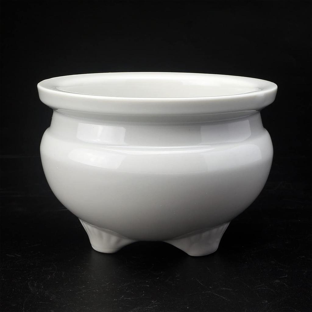 Ise Miyachu Incense Burner 3 Inches 5 Minutes White Miyachu - - [with Sticker]