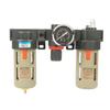 Блок подготовки воздуха G1/2 Фильтр-регулятор давления с манометром