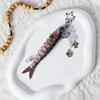 High-precision Handmade Fish Keychains Phone Lanyard Fish Bait Lanyard  Jewelry Gift
