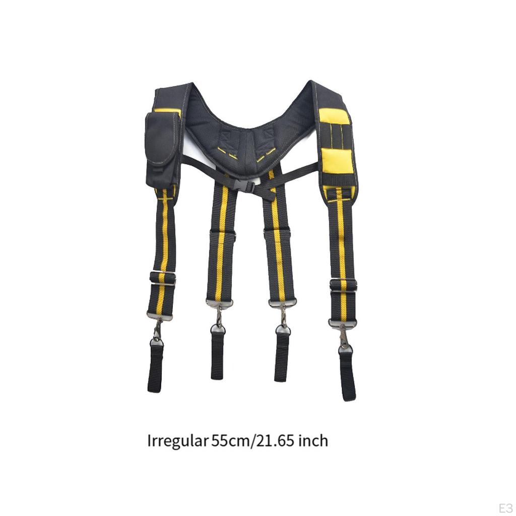 Tool Belt Suspender Duty Harness Strap Equipment Pouch Work for