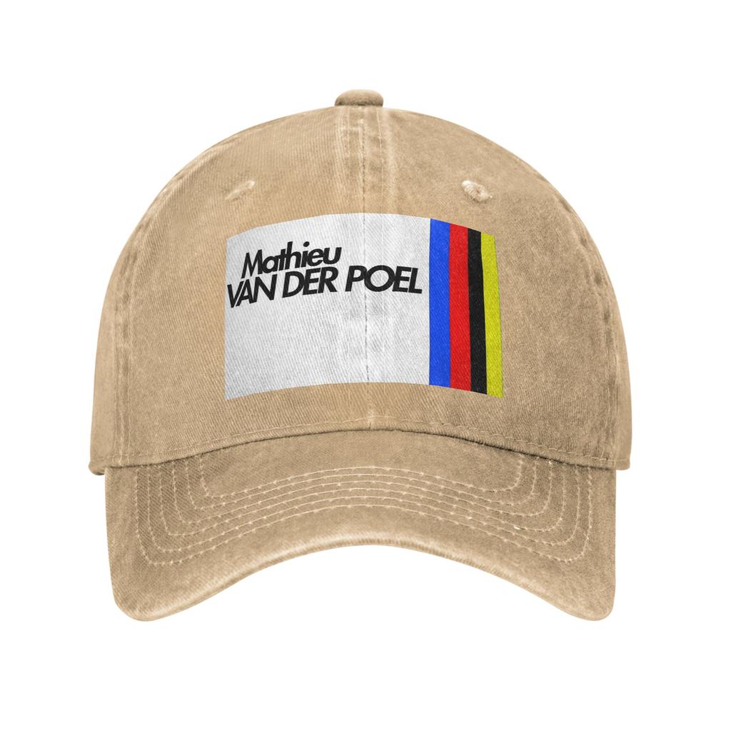 Mathieu Van Der Poel Denim Cap Casual Baseball Caps Adjustable Hat Summer Unisex Baseball Hats