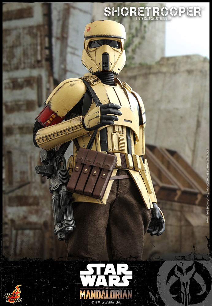 Hot Toys Телевизионный шедевр Мандалорец Шортрупер Фигурка в масштабе Бежевый 1/6