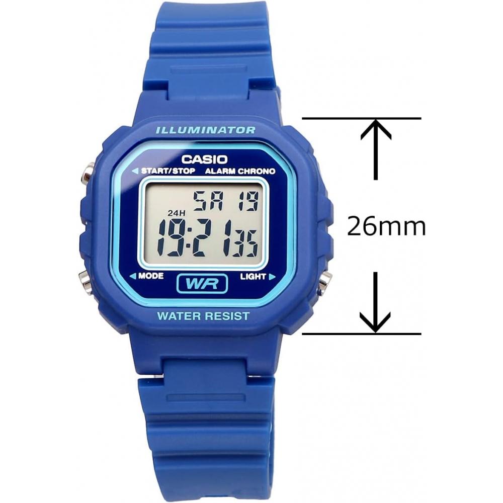 Casio Цифровые часы для женщин La 20wh 2a Синие