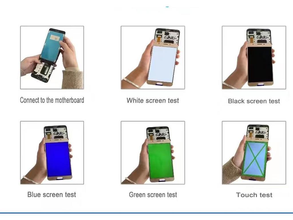 Совместимо с сборкой экрана Motorola G04/G24, внутренним и внешним ЖК-экраном с сенсорным слоем