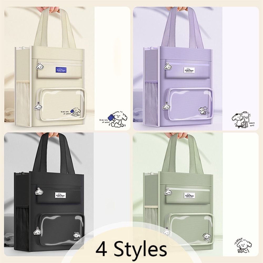 Студенческая сумка большой вместимости, холщовая сумка для документов, высококачественная сумка-тоут, школьная сумка, школьный офис