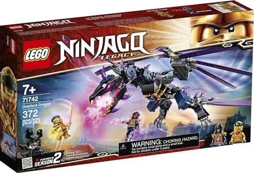 LEGO Ninjago Темный Император Овердракон 71742 Игрушечный Блок Подарок Дракон Ниндзя Мальчики Возраст 7 лет и старше
