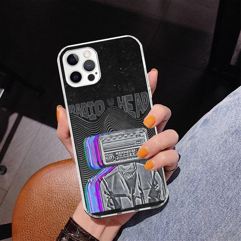 Bnad R-Radiohead Phone Case For iPhone 17 Air 16 Pro Max 16E 15 + 14 Plus 11 12 13 Mini 7 8 SE Gift Print Cover Fundas