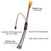 HAWK'S WORK Brushless Electronic Speed ??Controller, 20A Brushless Motor Electronic Speed ??Controller BEC 5V 1A with XT60 and 3.5mm Plugs, Ultra-Ligh