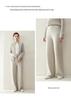 Luxury Soft Cashmere Wide-Leg Knit Pants for Women