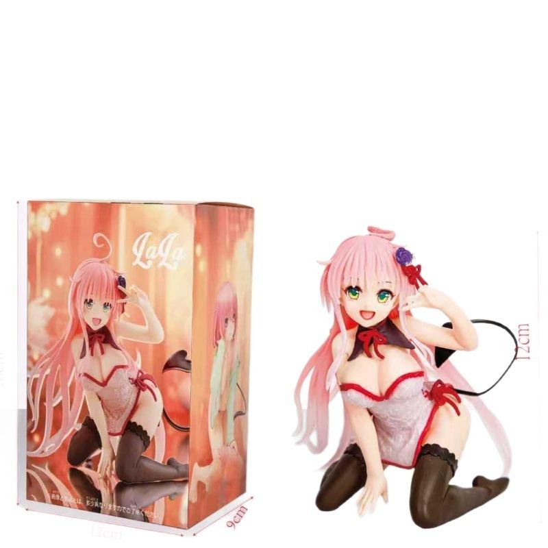 К новой коллекции Love Ru Lala и Момо Аниме Статуэтка Фигурка Премиум Качество Настольное Украшение Идеальный Подарок Для Фанатов Аниме
