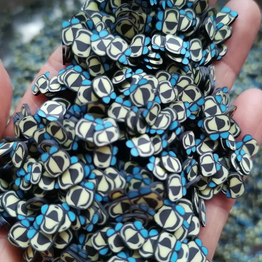 1KG DIY Craft Slime Supplies Filler Polymer Sprinkles Slices Animal Bee Polymer Clay Sprinkles