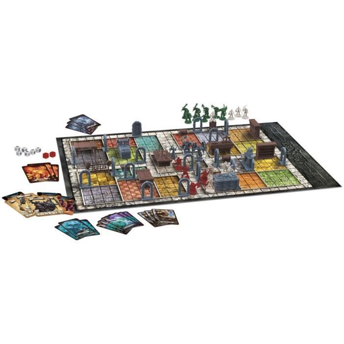 Heroquest Système de Jeu, Jeu d'aventures fantastiques styles donjon, Jeu de société, A partir de 14 Ans, 2 à 5 Joueurs