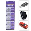 5Pcs CR1616 3V Lithium Button Cell Battery for Watches Temperature Sensors Water Bottles Remote Controllers Toy
