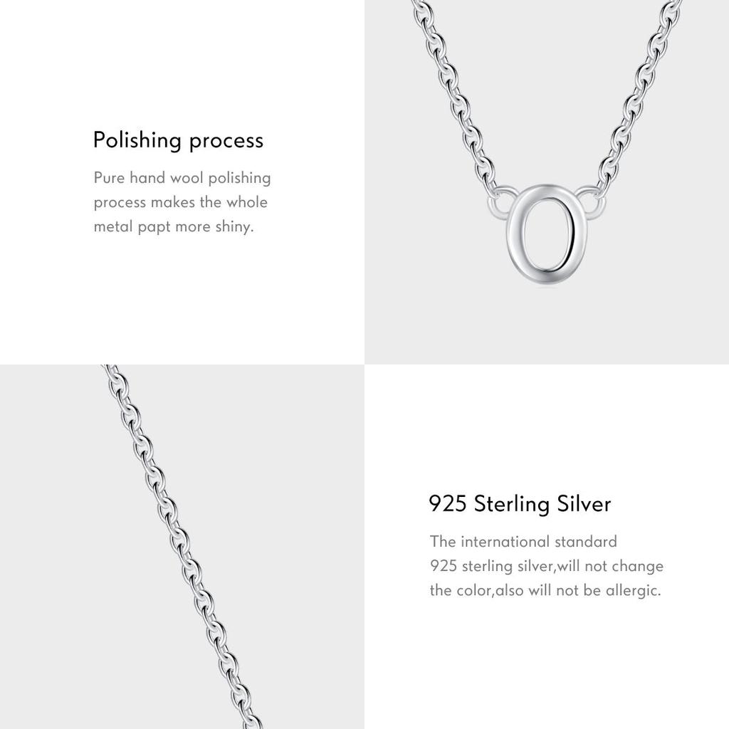 ODIAN классический дизайн, стерлинговое серебро 925 пробы, подвеска в виде буквы «мама», ожерелье для женщин, мама, день рождения, Рождество, сладкий подарок