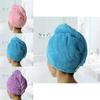 Microfiber Hair Towel Cap For Women Absorbent And Quick Dry Shower Head Wrap