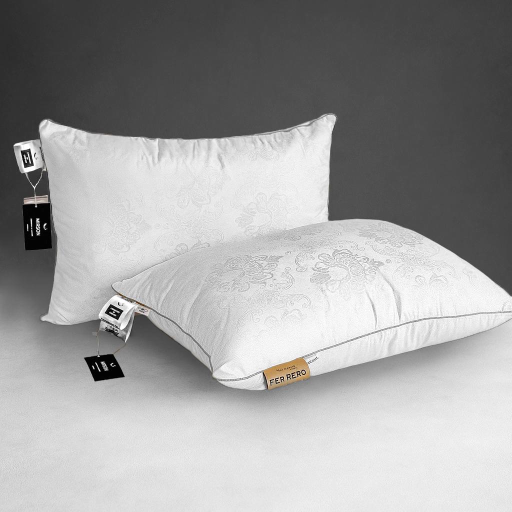 Polyester (Anti-Allergen) Pillow White №15-29 100% cotton, 100% polyester filling. Medium.