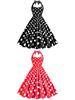 Retro 50s Hepburn-Style Waist-Cinching Slim Dress