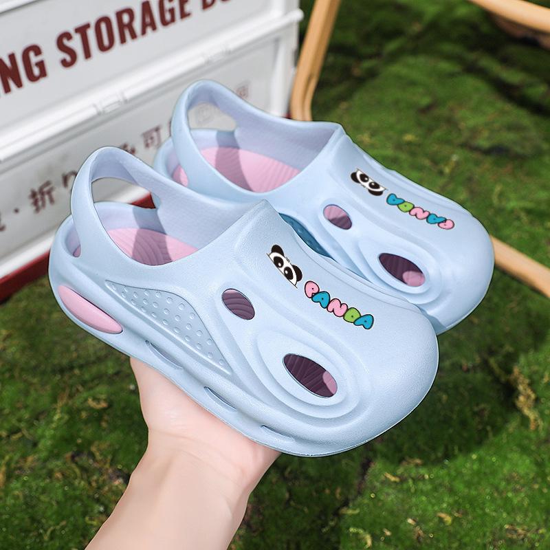 Детские летние сандалии-слипоны: Легкая, удобная пляжная обувь для мальчиков и девочек