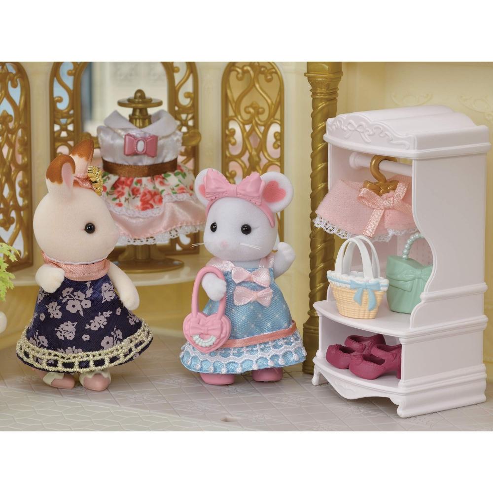 Sylvanian Families Town [Набор модных аксессуаров для города - Коллекция Sweet Ribbon -] TVS-12 ST Mark Сертификация для детей от 3 лет и старше Игрушечный кукольный домик Sylvanian