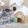 Набор формочек для печенья «Пряничный домик», форма для печенья из нержавеющей стали, рождественские украшения, кухонные инструменты для праздника, вечеринки, выпечки