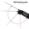 Цифровой кухонный термометр для еды, кухонные инструменты для мяса, воды, молока, зонд, электронный термометр для духовки, горячая распродажа, барбекю, кухня, приготовление еды
