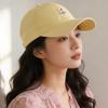 Korean Style Embroidered Peaked Hat Adjustable Sunshade Casquette Flower Baseball Cap  Women