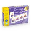 Cinq cartes, une histoire. A2-B1 language game