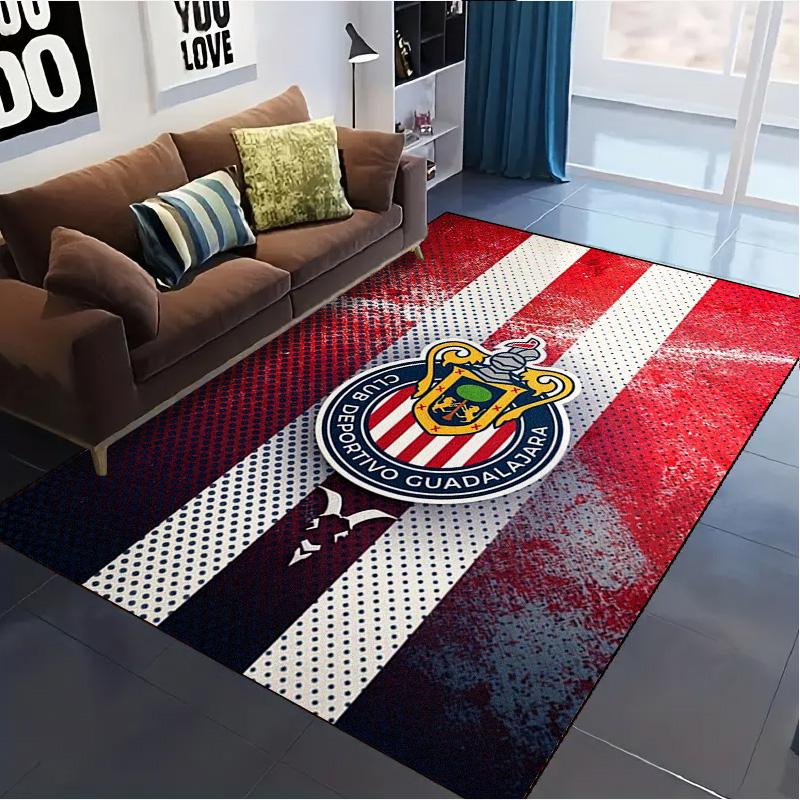 Chivas Guadalajara Carpet Rug for Living Room Bedroom Home Sofa Decoration,Kids play Non-slip Floor Mat