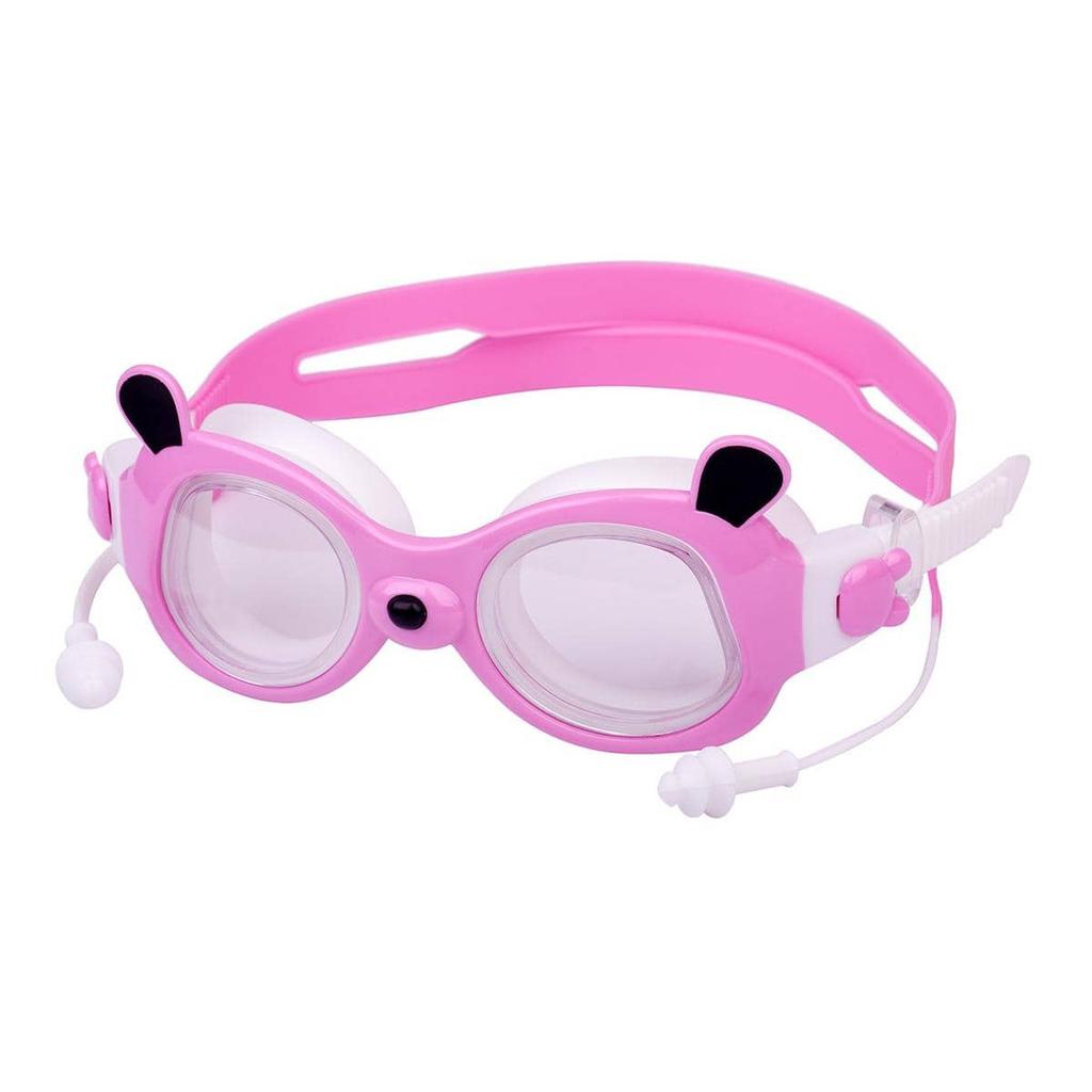 Очки для плавания Panda Anti-fog для мужчин и женщин с берушами высокой четкости с защитой от запотевания. Очки для плавания с большой оправой и берушами.