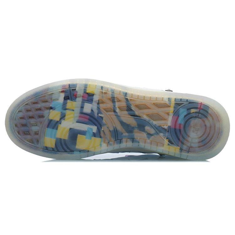 Li Ning CF Su Series Wu Xing Classic Casual Low-Top Skate Shoes Men Sneakers White AGCP289-16