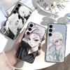 Чехол для телефона W-Killua Zoldyck H-Hunter X Hunter Для Samsung Galaxy A73,A21s,A22,A31,A52,A53,A71,A41 Мягкий черный корпус