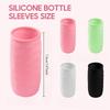 Silicone Leak-proof Bottle Cover Travel Packaging Cosmetic Skin Care Bottle Cover Dust-proof Leak-proof Protective Cover