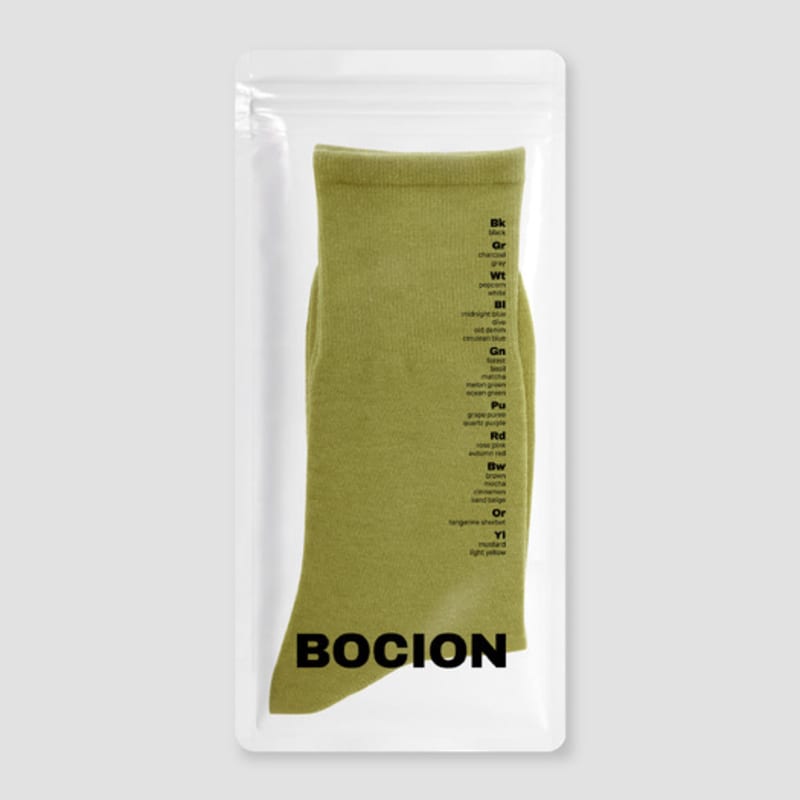 BOCION Однотонные длинные носки Маття