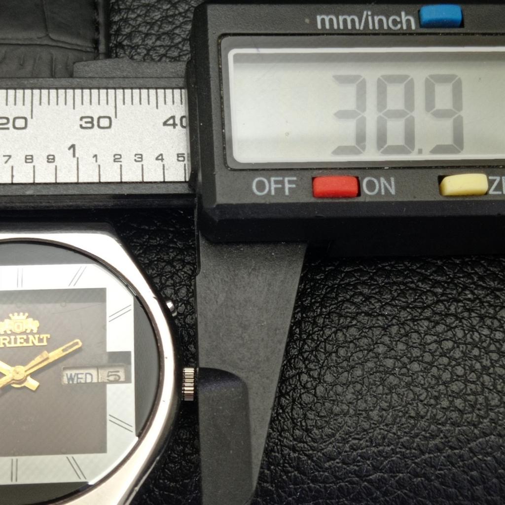 Б/У винтажные часы ORIENT AUTOMATIC 46943 из Японии мужские оригинальные часы с циферблатом a436623-2 R123a-a436623