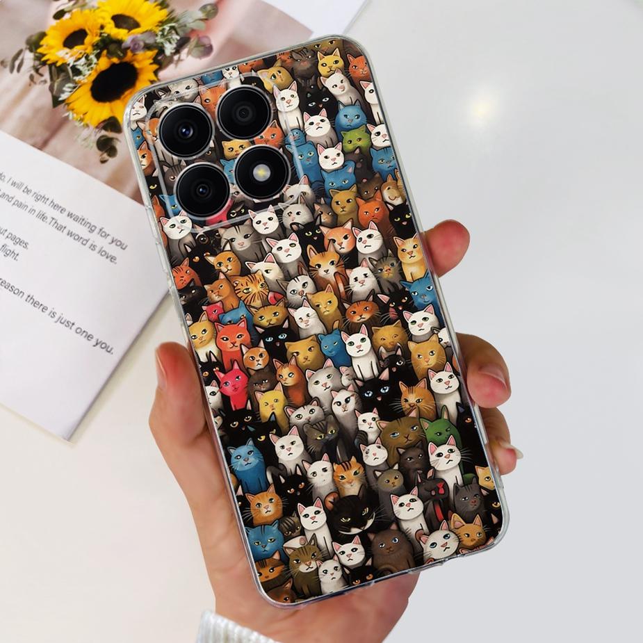 For Honor X8a X8b Case Luxury Popular Painted Cover Soft Silicone Phone Case For Honor X8b X 8 a HonorX8a HonorX8b Fundas Bumper
