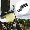 Motorcycle Handlebar Mirror Mount Extension Rod Rustproof Corrosion Resistant Anti-Shake Easy To Install Handlebar Rearview